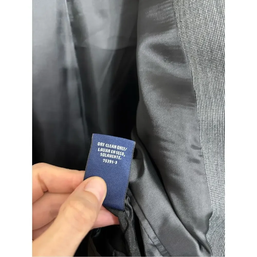 NEW Stafford Men’s Gray Blazer Sport Coat - Size 52R Portly